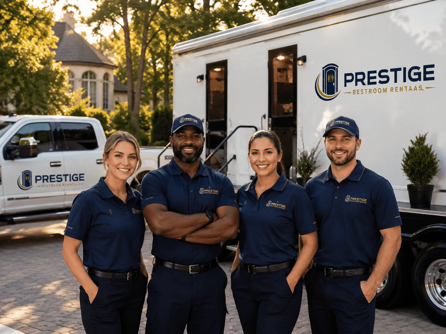Trusted Luxury Portable Restrooms company in Long Barn, CA